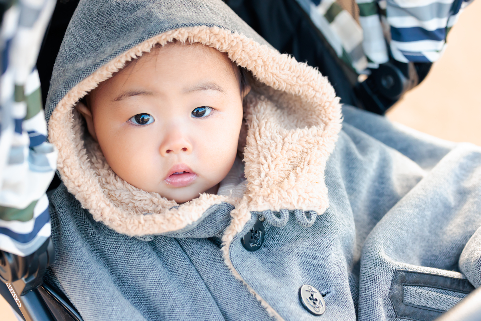 赤ちゃんの冬の服装 月齢別