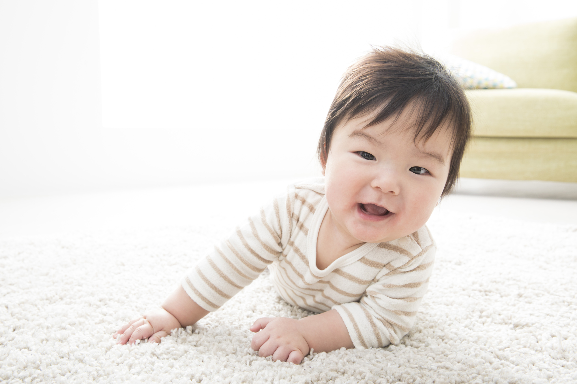 赤ちゃんの冬の服装 月齢別