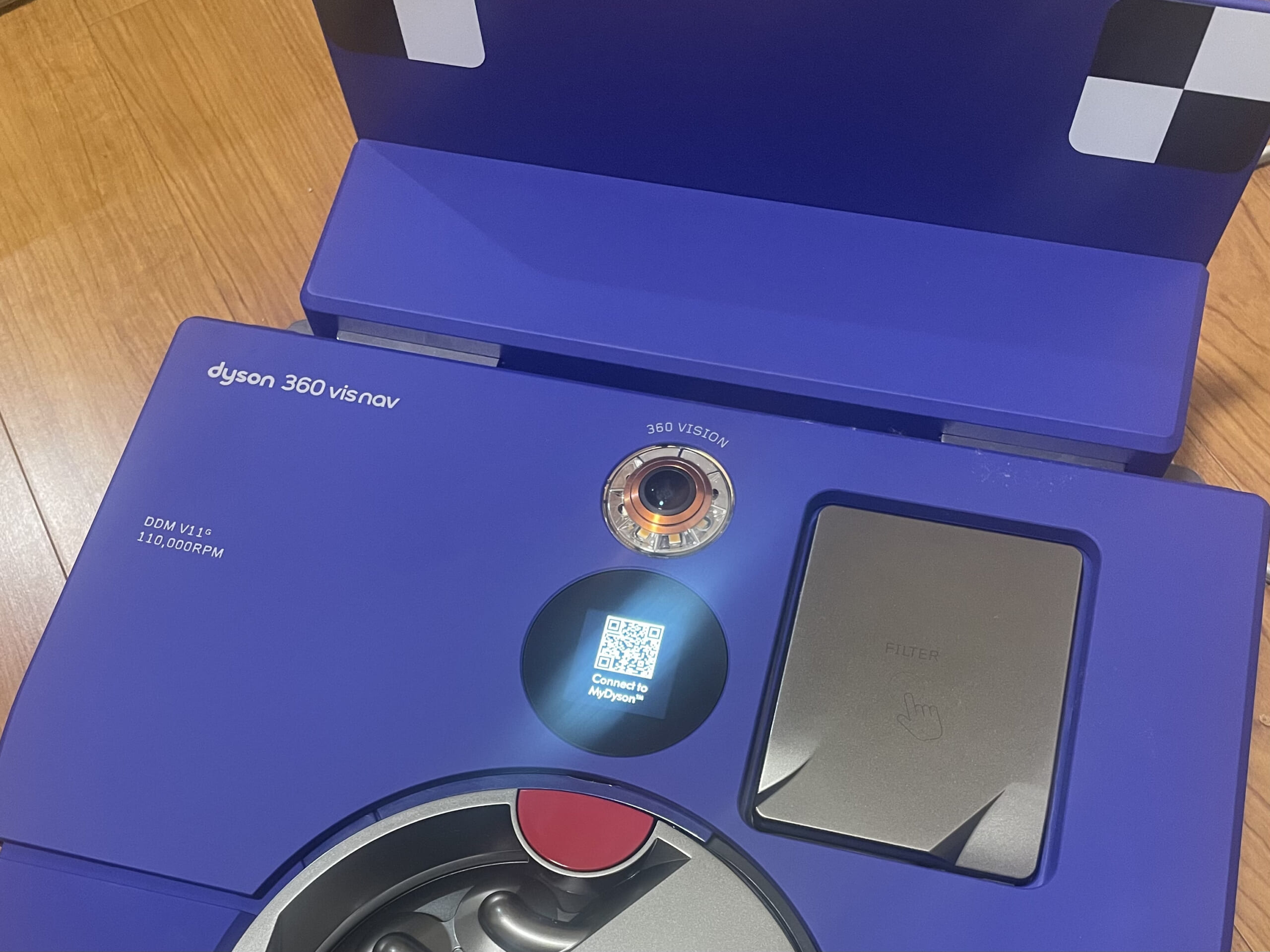 Dyson 360 Vis Nav RB03 DBN EX　レビュー