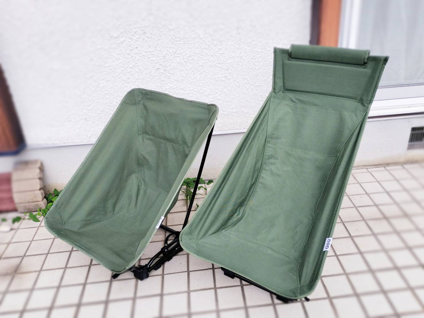 DOD　ヤバイッス　スゴイッス　比較　キャンプ　アウトドアチェア　