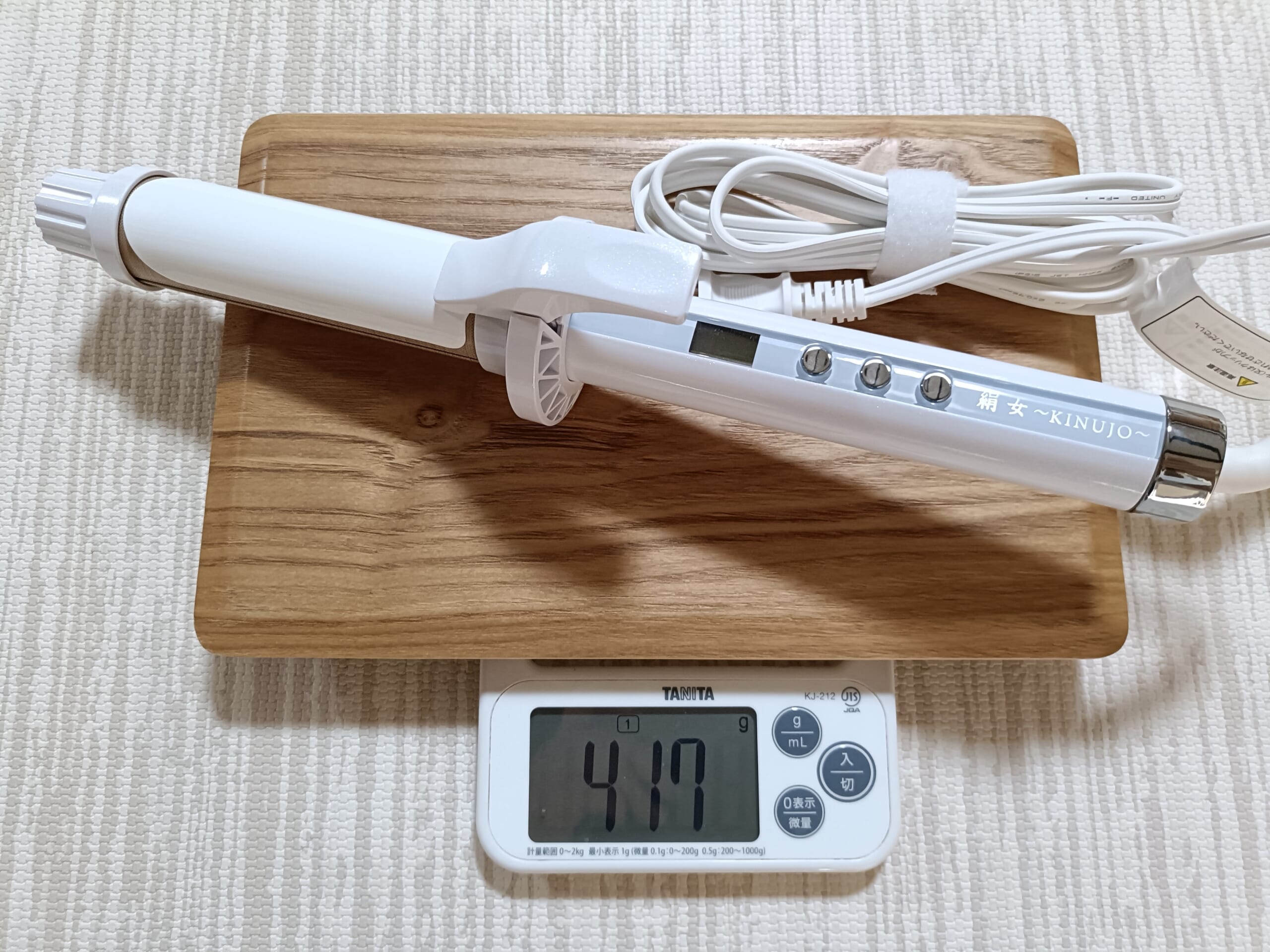 Refa　KINUJO　カールアイロン　比較レビュー