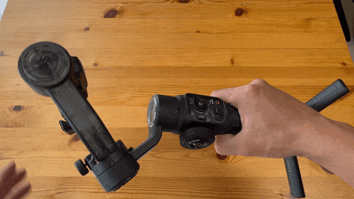 ZHIYUN「SMOOTH 5S AI COMBO」のバランス調整