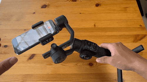 ZHIYUN「SMOOTH 5S AI COMBO」のバランス調整