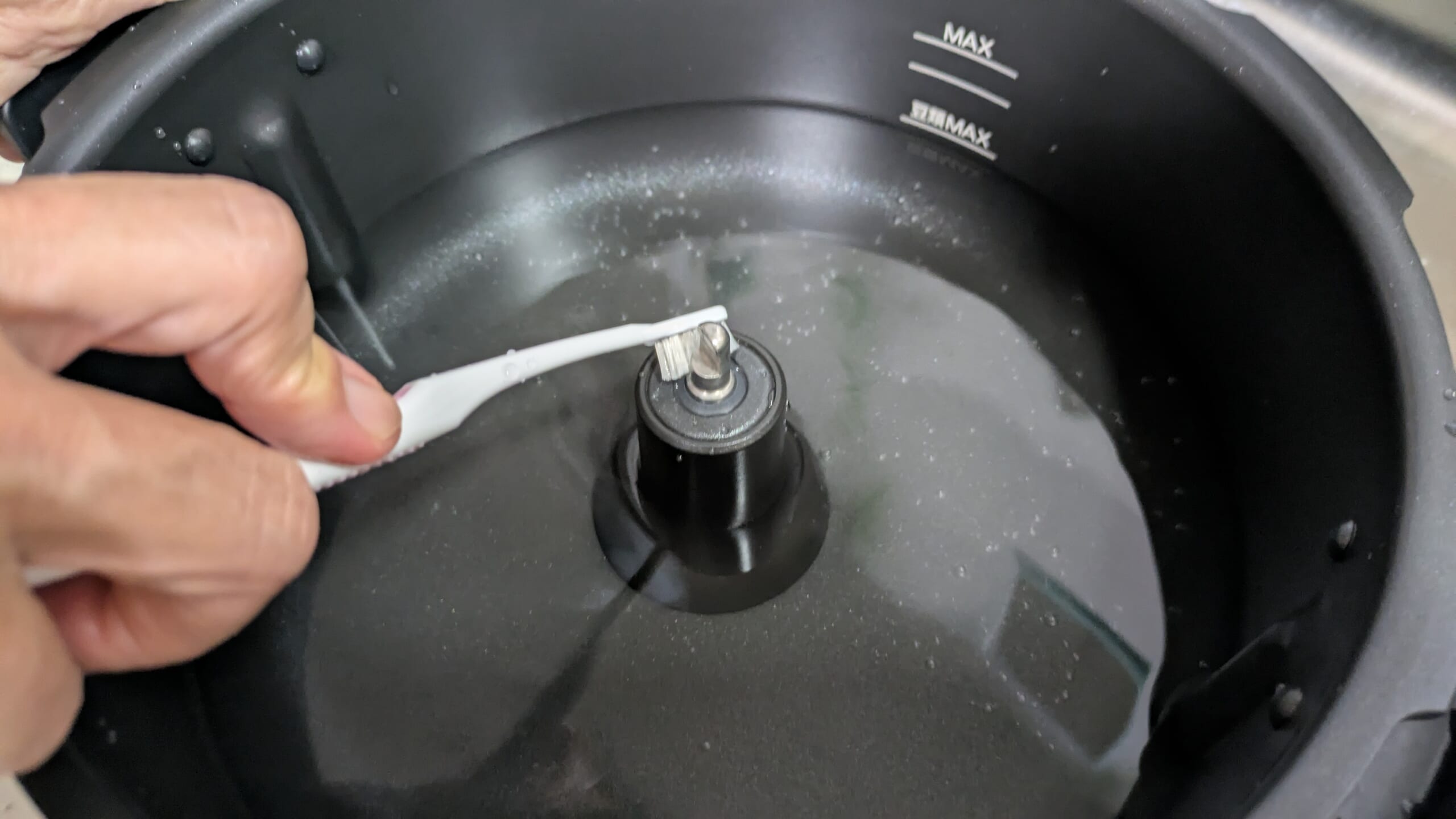 パナソニックのオートクッカーを掃除