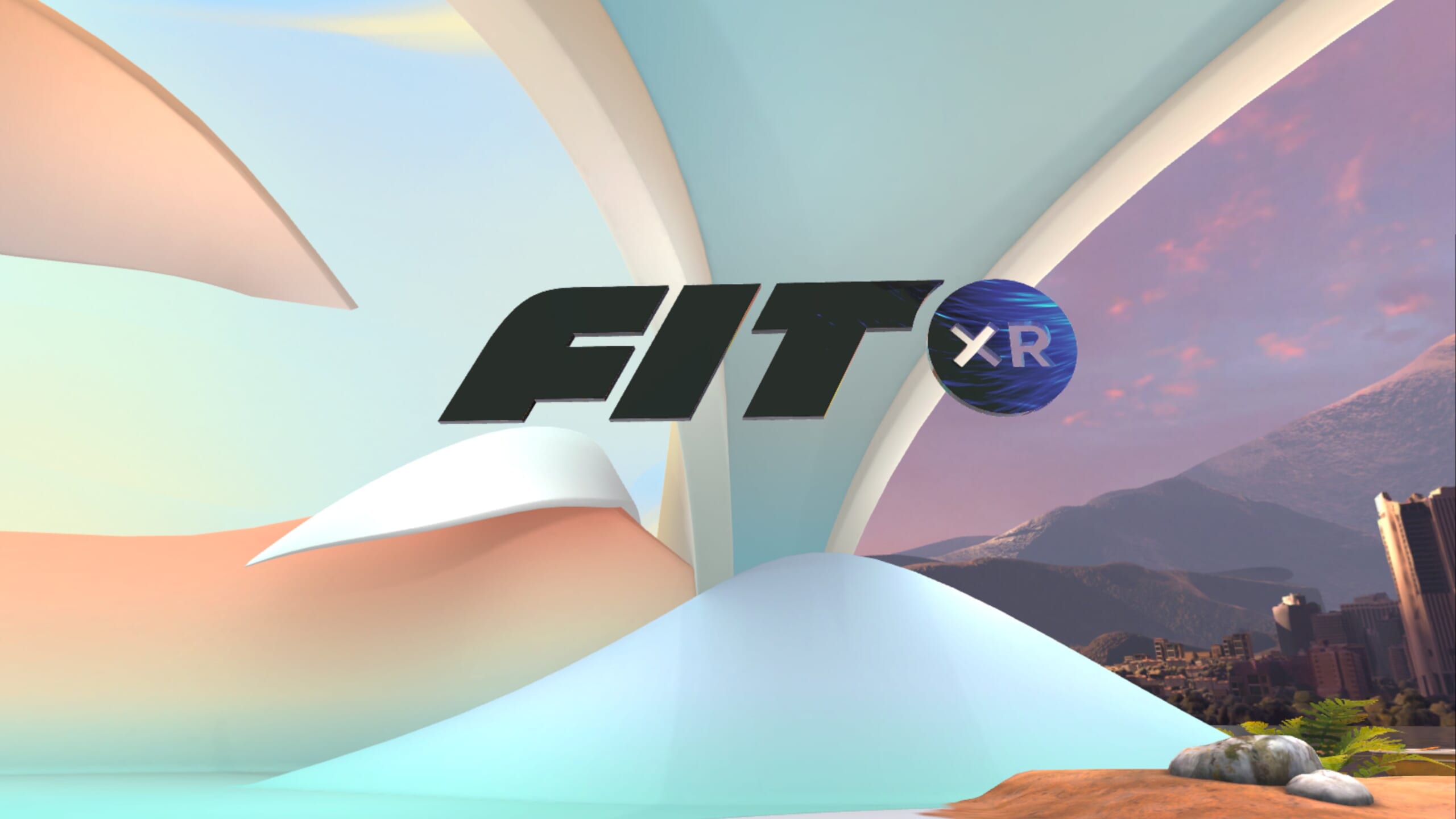 FitXRのタイトル画面