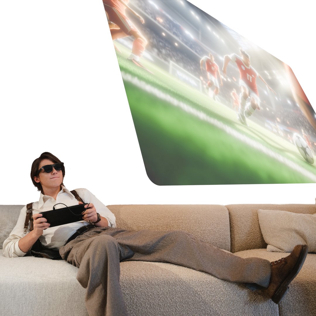 XREAL One Proでゲームプレイ時のイメージ画像