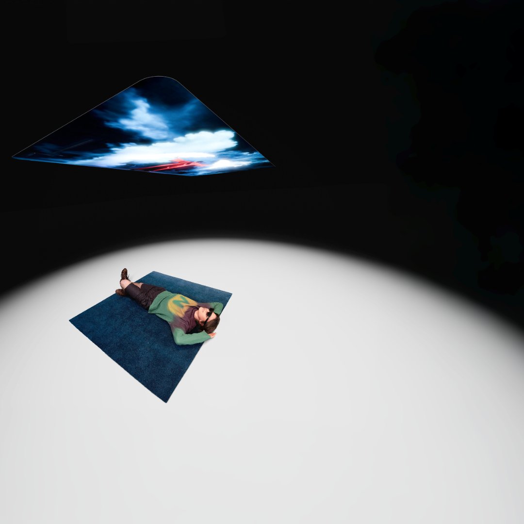 XREAL One Proで動画視聴時のイメージ画像