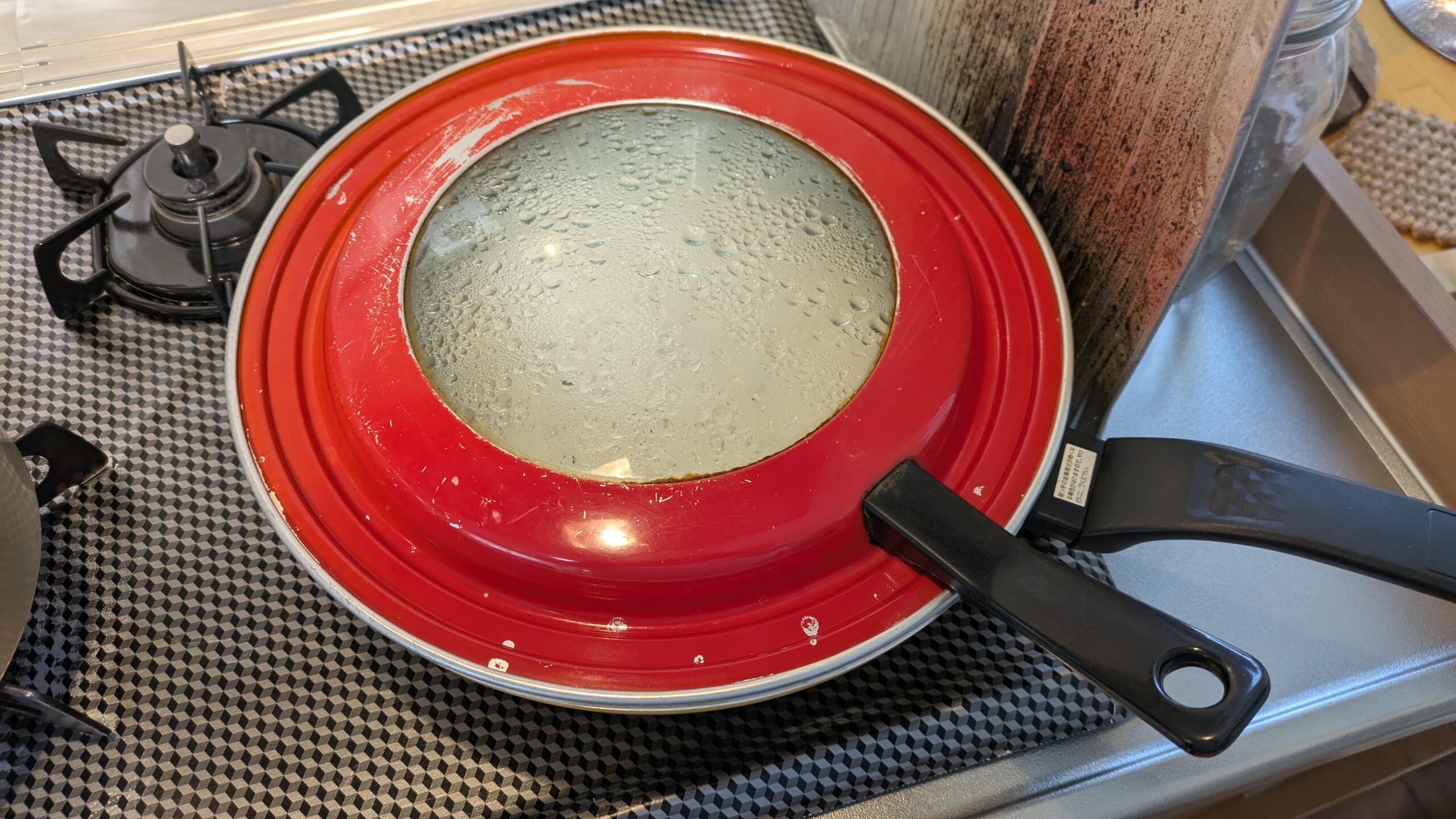 フライパンで炊飯