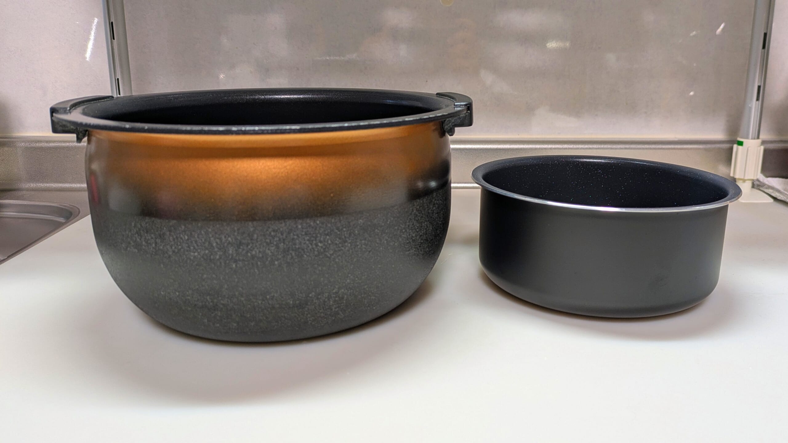 SR-AX1　窯のサイズ比較