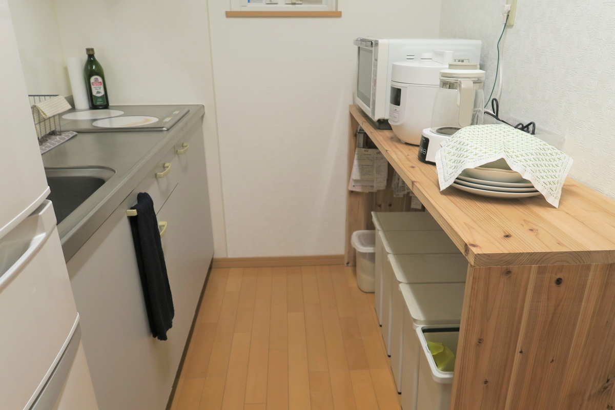 キッチンが狭くて設置スペースが確保できない人