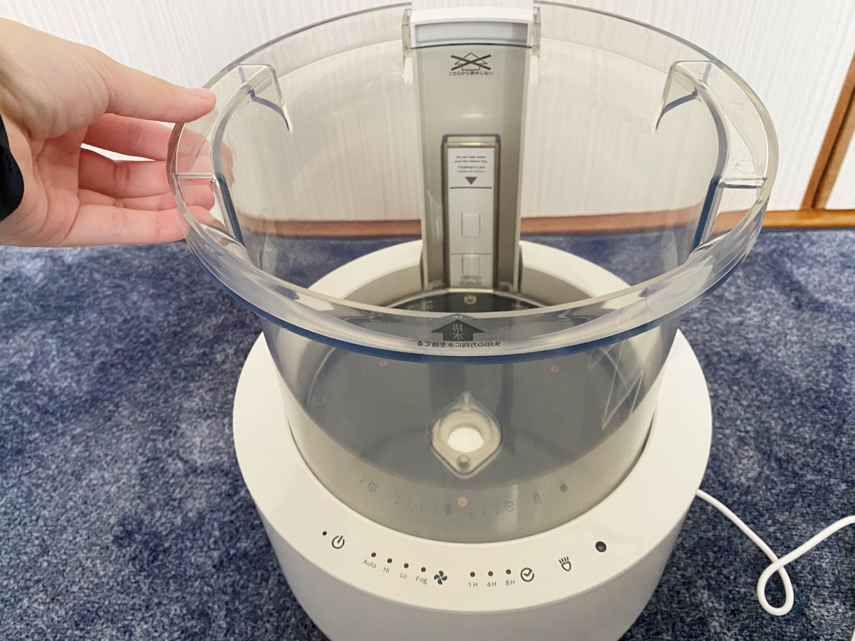 プールレス加湿器リズム「MIST300」