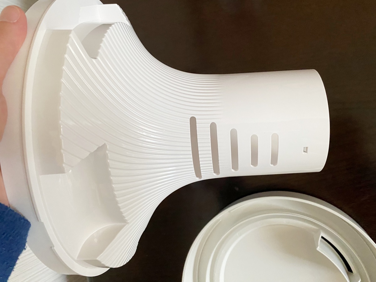 リズムのプールレス加湿器「MIST300」のパーツ