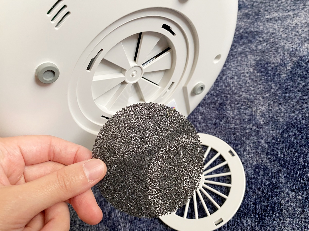 リズムのプールレス加湿器「MIST300」のフィルター