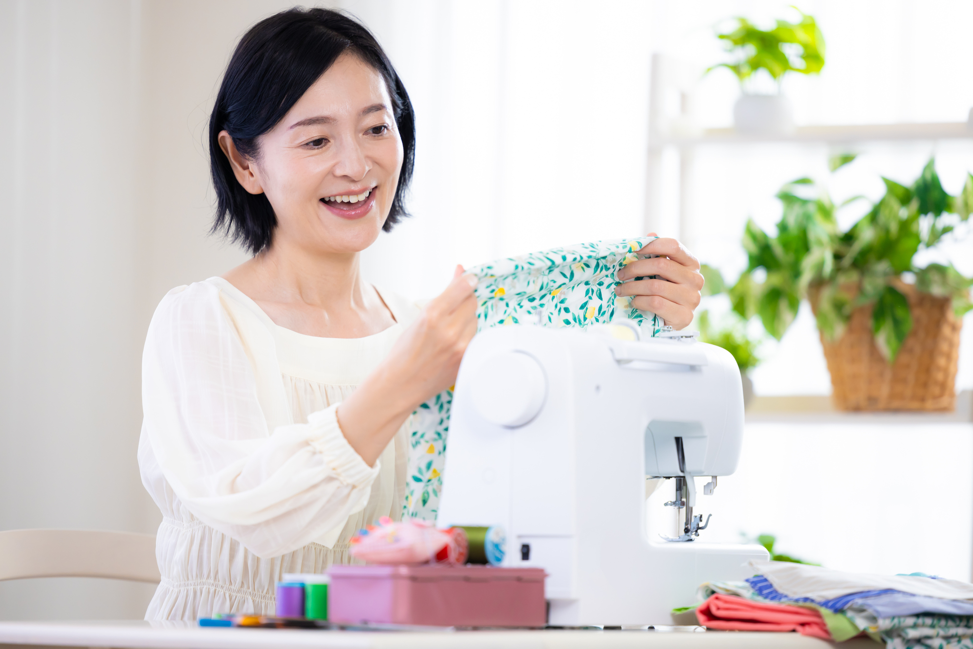 ミシンでの手作りを楽しめるか