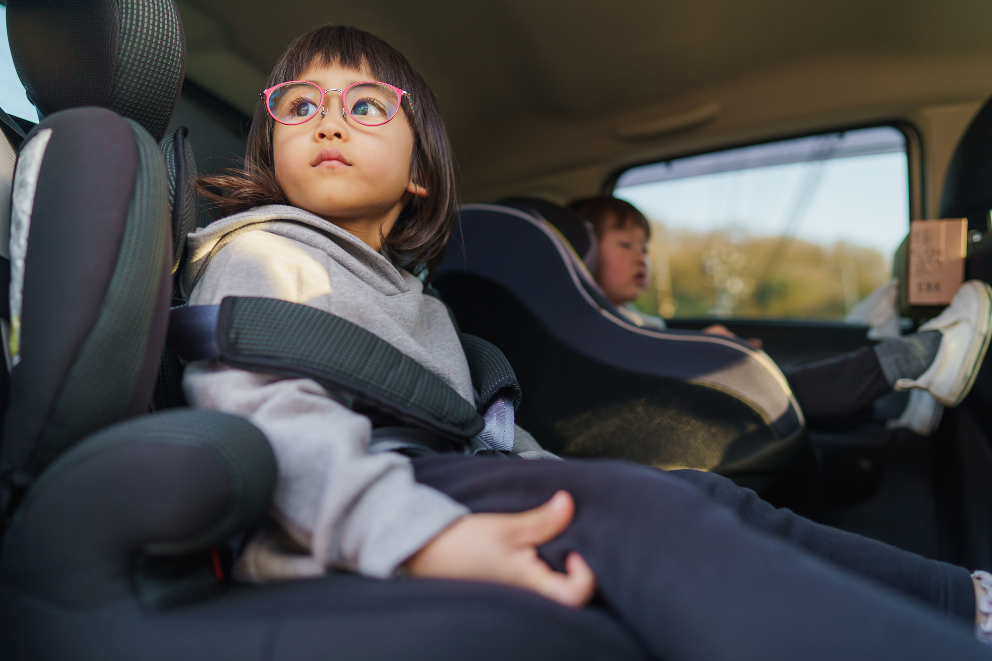 カーシェアのオプションでチャイルドシートを利用するイメージ