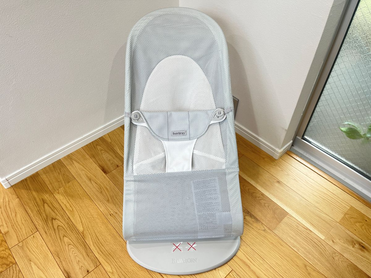 室内に置かれたバウンサーのイメージ