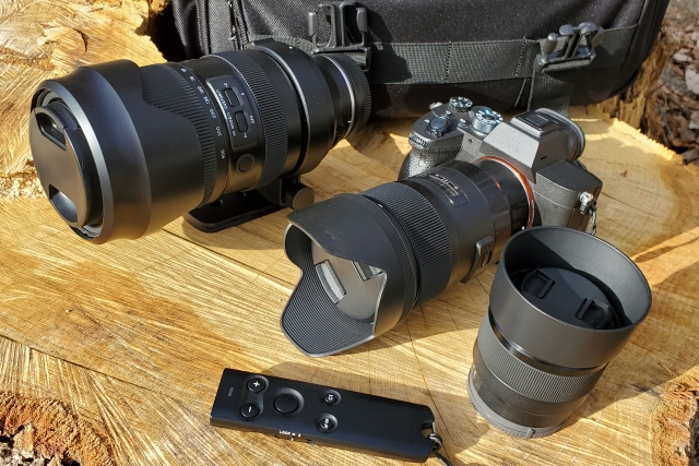 一眼レフカメラと周辺機器