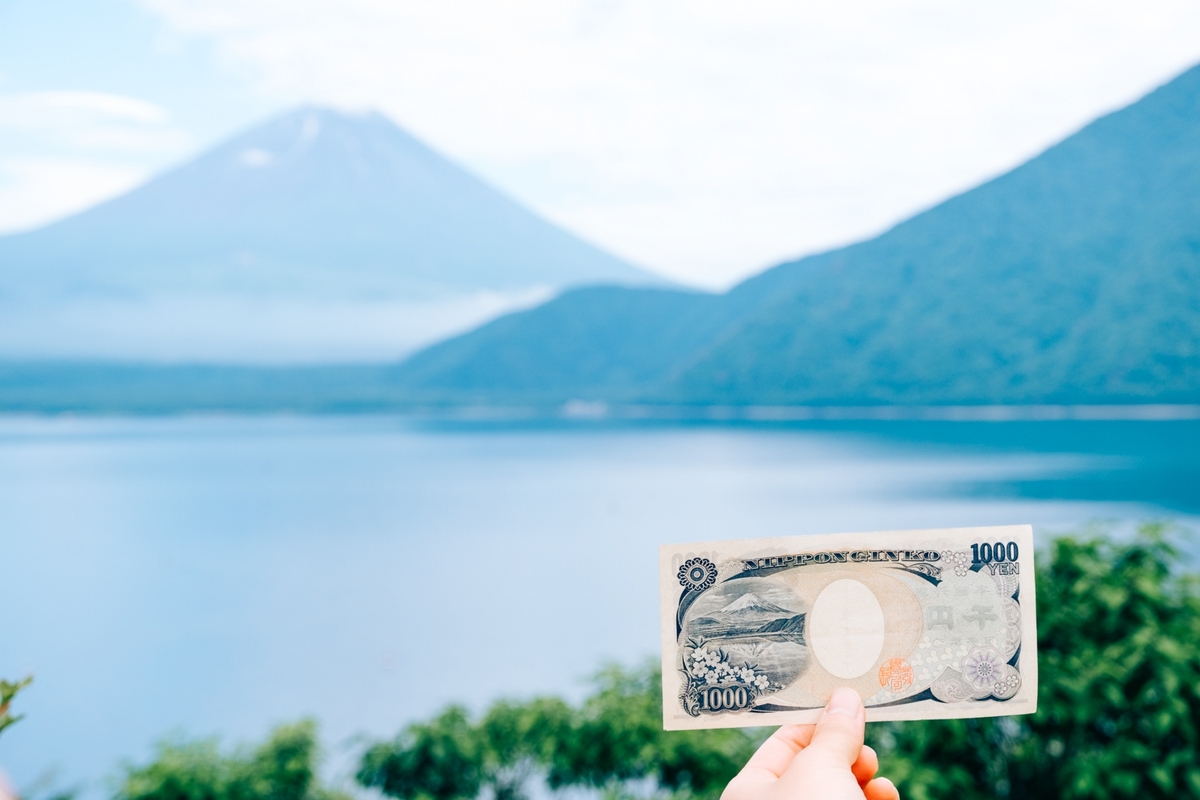 キャンプ費用の目安を考えるお金のイメージ