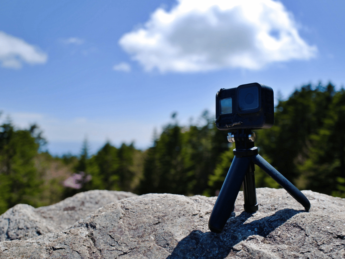 GoProの超広角レンズで会場の雰囲気ごと撮る様子